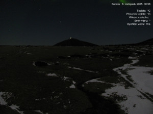 Luční bouda - Luční bouda, pramen Bílého Labe - 8.11.2025 v 01:00