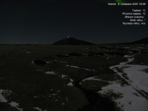 Luční bouda - Luční bouda, pramen Bílého Labe - 8.11.2025 v 03:30