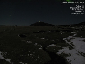 Luční bouda - Luční bouda, pramen Bílého Labe - 8.11.2025 v 04:15