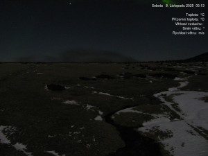 Luční bouda - Luční bouda, pramen Bílého Labe - 8.11.2025 v 05:15