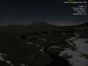 Luční bouda - Luční bouda, pramen Bílého Labe - 8.11.2025 v 05:30