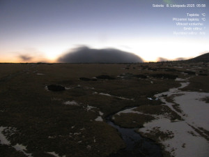 Luční bouda - Luční bouda, pramen Bílého Labe - 8.11.2025 v 06:00