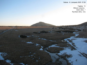 Luční bouda - Luční bouda, pramen Bílého Labe - 8.11.2025 v 07:30