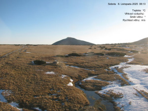 Luční bouda - Luční bouda, pramen Bílého Labe - 8.11.2025 v 08:15