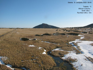 Luční bouda - Luční bouda, pramen Bílého Labe - 8.11.2025 v 09:45