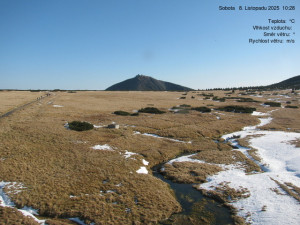 Luční bouda - Luční bouda, pramen Bílého Labe - 8.11.2025 v 10:30