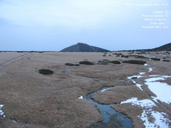 Luční bouda, pramen Bílého Labe