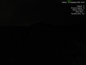 Luční bouda - Luční bouda, pramen Bílého Labe - 15.11.2025 v 03:45 Luční bouda - Luční bouda, pramen Bílého Labe - 15.11.2025 v 03:45