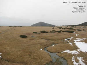 Luční bouda - Luční bouda, pramen Bílého Labe - 15.11.2025 v 08:45 Luční bouda - Luční bouda, pramen Bílého Labe - 15.11.2025 v 08:45