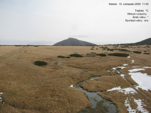 Luční bouda - Luční bouda, pramen Bílého Labe - 15.11.2025 v 11:45 Luční bouda - Luční bouda, pramen Bílého Labe - 15.11.2025 v 11:45