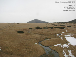 Luční bouda - Luční bouda, pramen Bílého Labe - 15.11.2025 v 12:45 Luční bouda - Luční bouda, pramen Bílého Labe - 15.11.2025 v 12:45