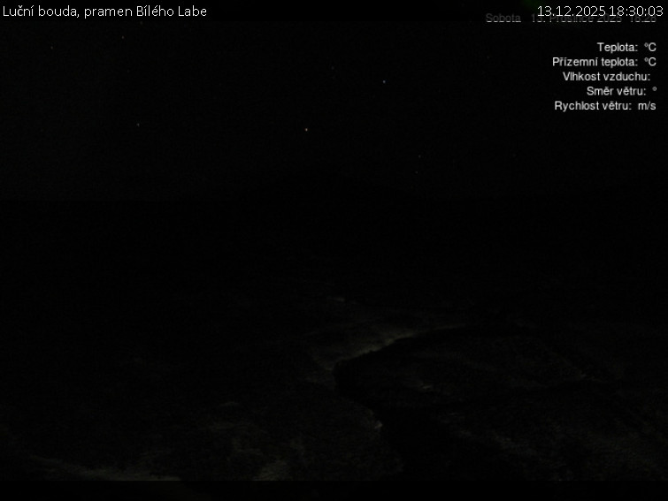 Luční bouda - Luční bouda, pramen Bílého Labe - 13.12.2025 v 18:30