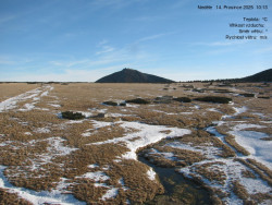 Luční bouda, pramen Bílého Labe