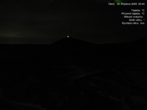 Luční bouda - Luční bouda, pramen Bílého Labe - 16.12.2025 v 20:45 Luční bouda - Luční bouda, pramen Bílého Labe - 16.12.2025 v 20:45