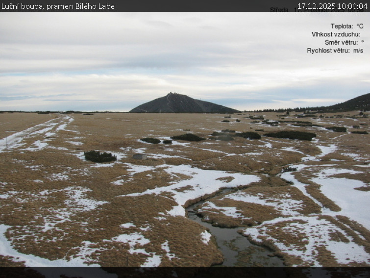 Luční bouda - Luční bouda, pramen Bílého Labe - 17.12.2025 v 10:00