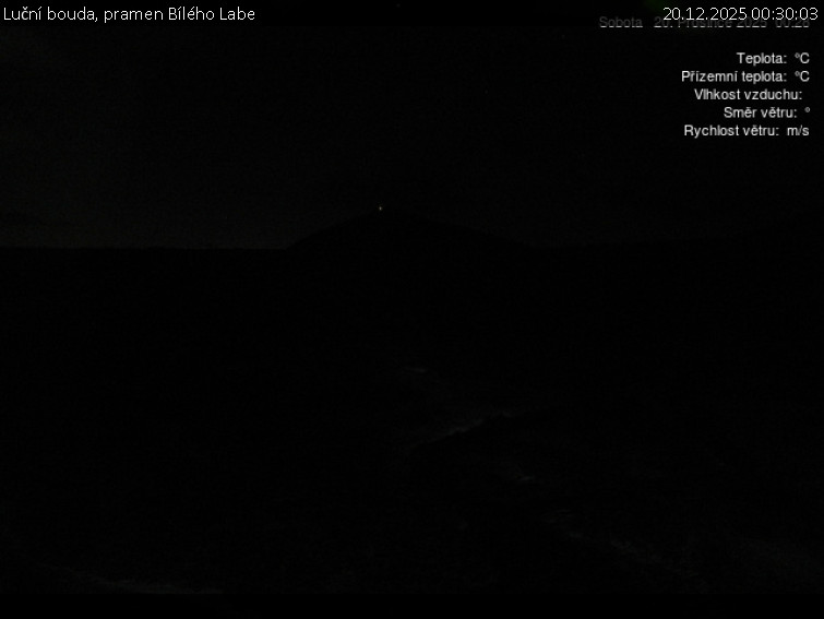 Luční bouda - Luční bouda, pramen Bílého Labe - 20.12.2025 v 00:30
