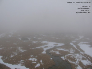 Luční bouda - Luční bouda, pramen Bílého Labe - 20.12.2025 v 08:45