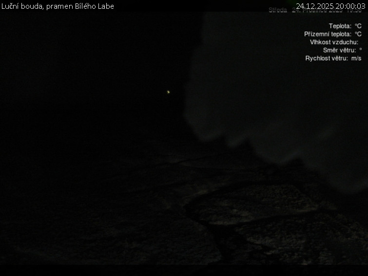Luční bouda - Luční bouda, pramen Bílého Labe - 24.12.2025 v 20:00
