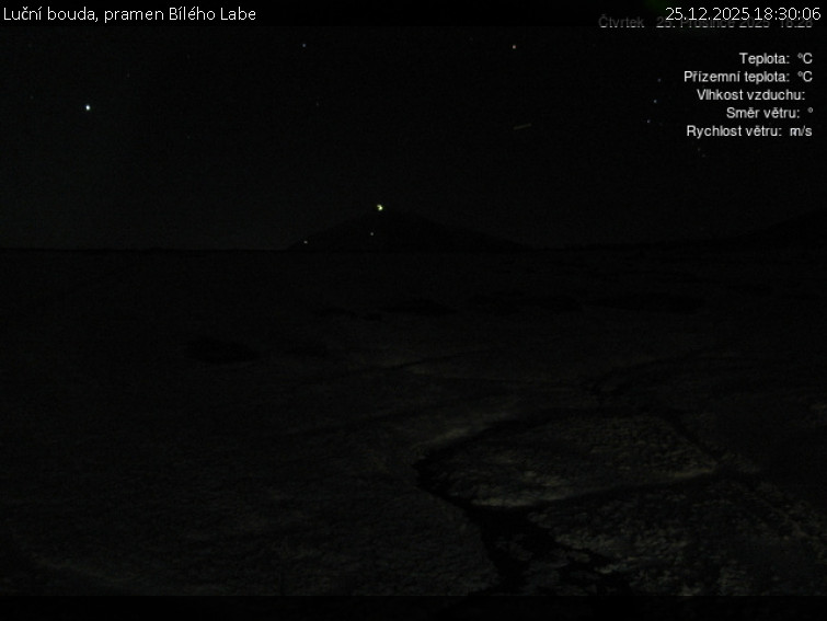 Luční bouda - Luční bouda, pramen Bílého Labe - 25.12.2025 v 18:30