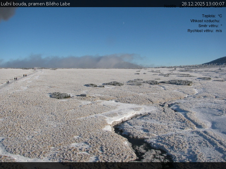 Luční bouda - Luční bouda, pramen Bílého Labe - 28.12.2025 v 13:00
