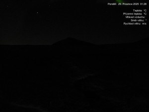 Luční bouda - Luční bouda, pramen Bílého Labe - 29.12.2025 v 01:30 Luční bouda - Luční bouda, pramen Bílého Labe - 29.12.2025 v 01:30