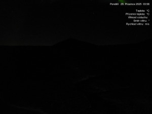 Luční bouda - Luční bouda, pramen Bílého Labe - 29.12.2025 v 04:00 Luční bouda - Luční bouda, pramen Bílého Labe - 29.12.2025 v 04:00