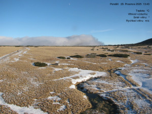 Luční bouda - Luční bouda, pramen Bílého Labe - 29.12.2025 v 13:45 Luční bouda - Luční bouda, pramen Bílého Labe - 29.12.2025 v 13:45