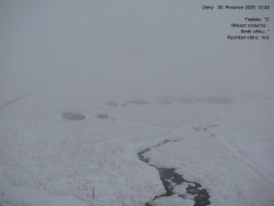 Luční bouda, pramen Bílého Labe