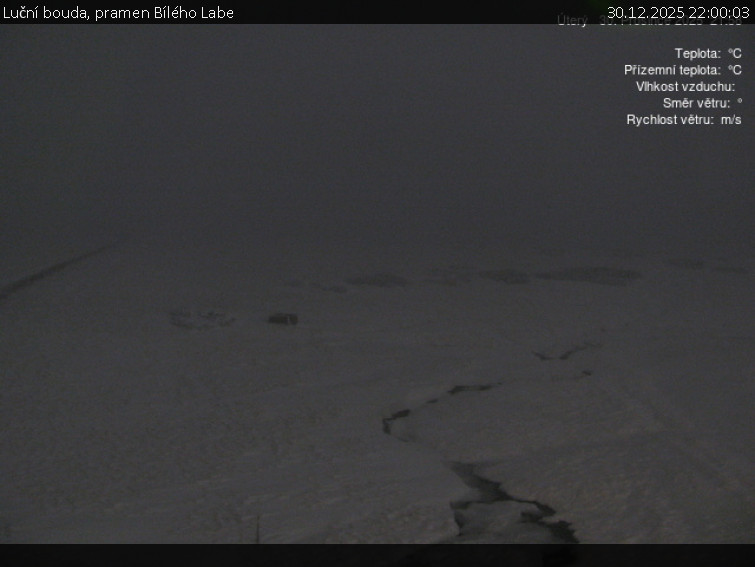 Luční bouda - Luční bouda, pramen Bílého Labe - 30.12.2025 v 22:00