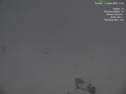 Luční bouda, pramen Bílého Labe