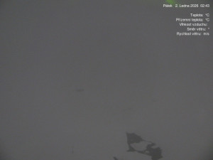 Luční bouda - Luční bouda, pramen Bílého Labe - 2.1.2026 v 02:45