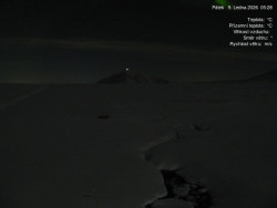 Luční bouda, pramen Bílého Labe