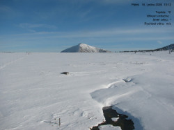 Luční bouda, pramen Bílého Labe