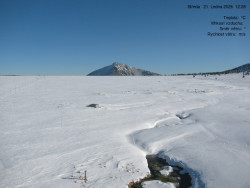 Luční bouda, pramen Bílého Labe