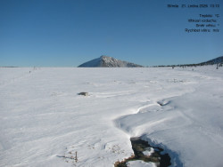 Luční bouda, pramen Bílého Labe