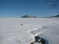 Luční bouda, pramen Bílého Labe