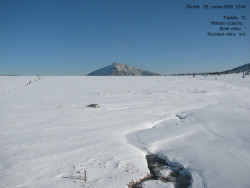 Luční bouda, pramen Bílého Labe