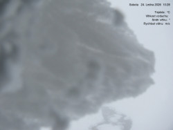 Luční bouda, pramen Bílého Labe