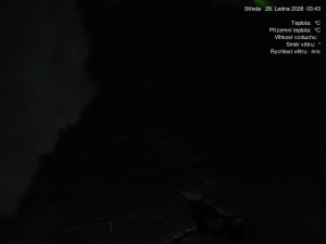 Luční bouda - Luční bouda, pramen Bílého Labe - 28.1.2026 v 03:45