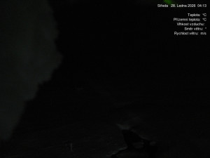 Luční bouda - Luční bouda, pramen Bílého Labe - 28.1.2026 v 04:15