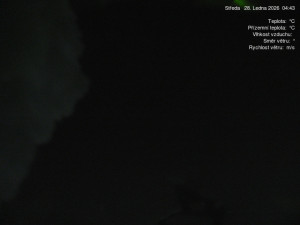 Luční bouda - Luční bouda, pramen Bílého Labe - 28.1.2026 v 04:45