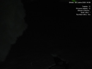 Luční bouda - Luční bouda, pramen Bílého Labe - 28.1.2026 v 05:00