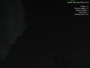 Luční bouda - Luční bouda, pramen Bílého Labe - 28.1.2026 v 05:15