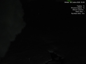 Luční bouda - Luční bouda, pramen Bílého Labe - 28.1.2026 v 05:30