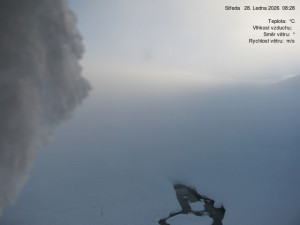 Luční bouda - Luční bouda, pramen Bílého Labe - 28.1.2026 v 08:30