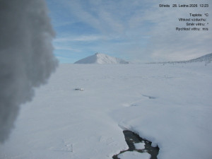 Luční bouda - Luční bouda, pramen Bílého Labe - 28.1.2026 v 12:30