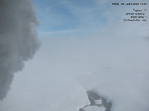 Luční bouda - Luční bouda, pramen Bílého Labe - 28.1.2026 v 12:45