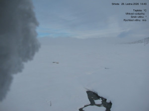 Luční bouda - Luční bouda, pramen Bílého Labe - 28.1.2026 v 14:45