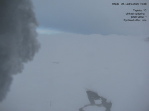 Luční bouda - Luční bouda, pramen Bílého Labe - 28.1.2026 v 15:30