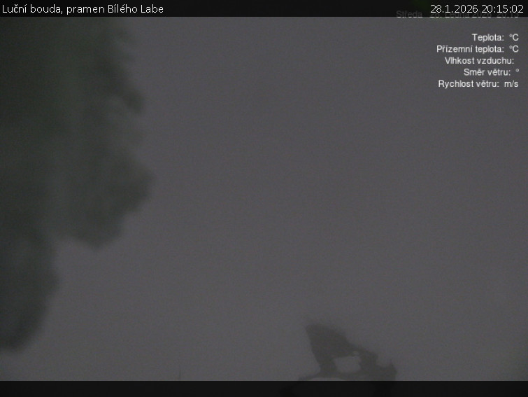 Luční bouda - Luční bouda, pramen Bílého Labe - 28.1.2026 v 20:15